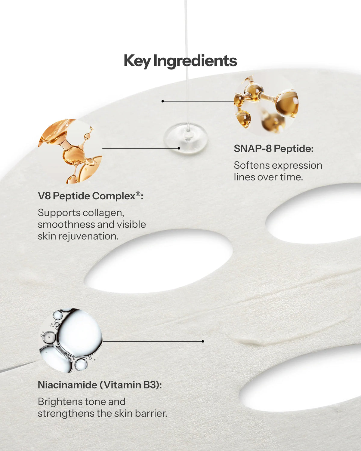 V8 Peptide Sheet Mask
