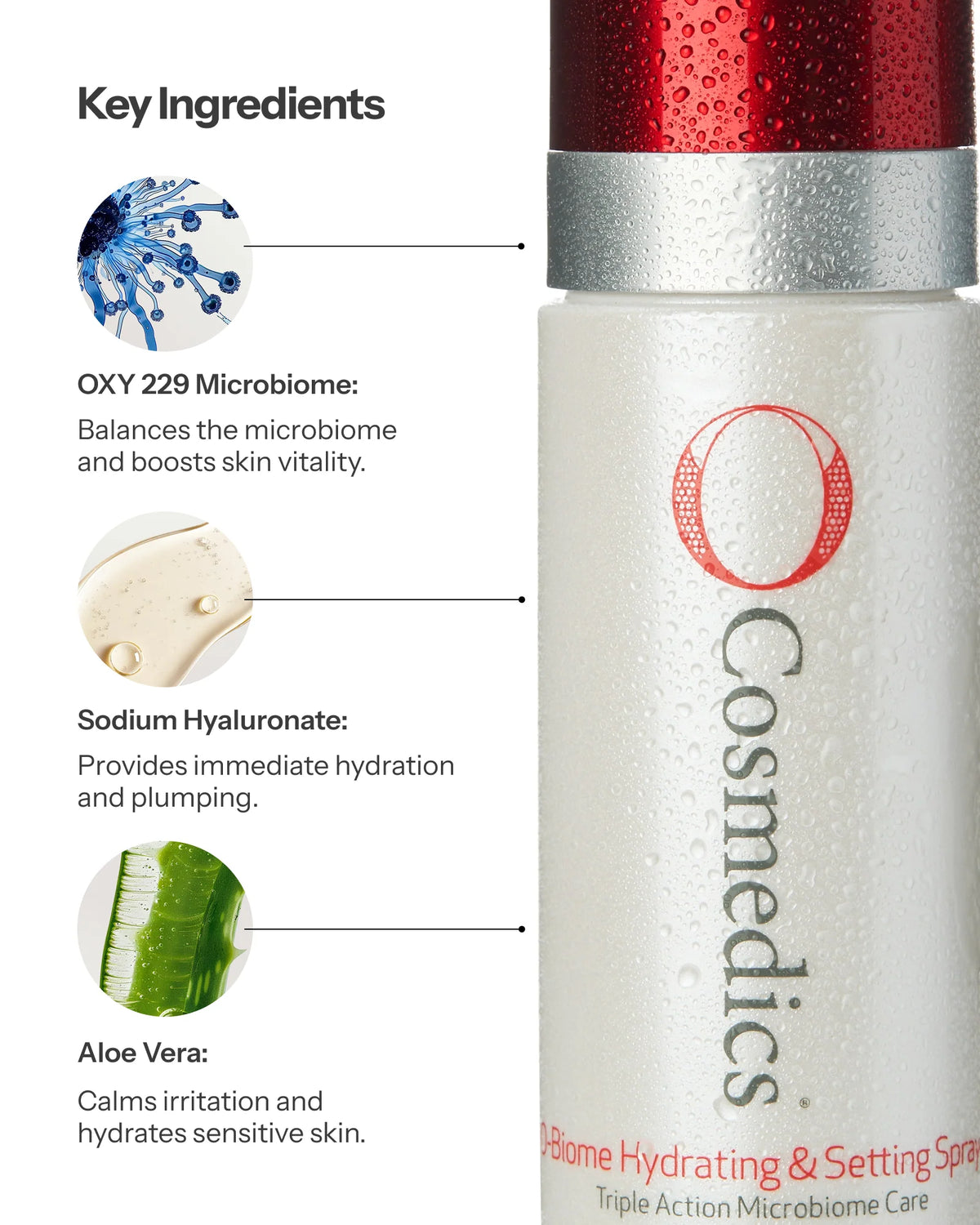 O Biome Hydrating + Setting Spray